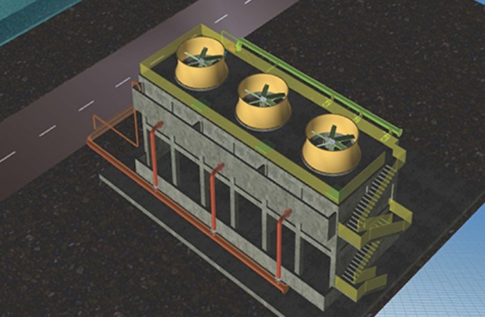 Desain & Konstruksi Cooling Tower service 5